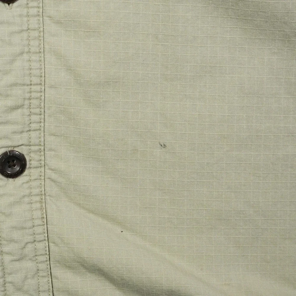Levis Men's Sherpa Lined Utility Jacket Beige Medium Regular Fit Button‎ Front - Picture 7 of 9